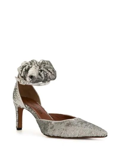 Shop Altuzarra George 70mm Pumps In Silver