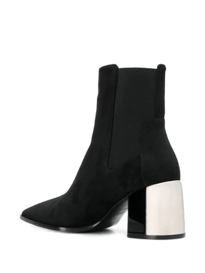 Shop Casadei Nico Ankle Boots In Black