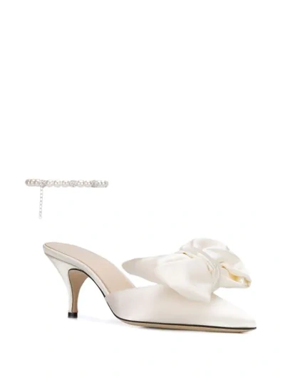 Shop Magda Butrym China 80mm Mules In White