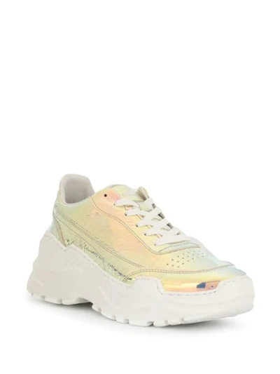 Shop Joshua Sanders Chunky Sole Sneakers In Metallic