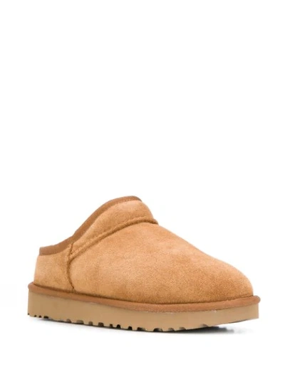 Shop Ugg Classic Slippers In Brown