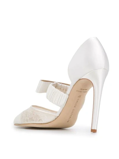 Shop Chloe Gosselin Lily Pumps In White