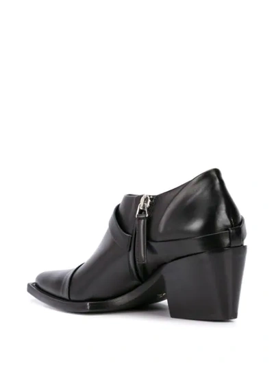 Shop Alyx Leather Ankle Boots In Black