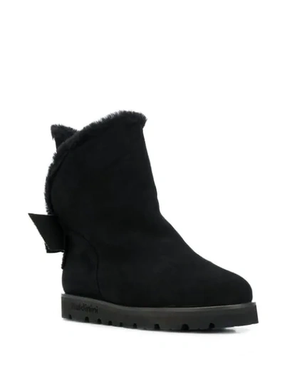 Shop Baldinini Crystal Embellished Suede Boots In 0xxx Black