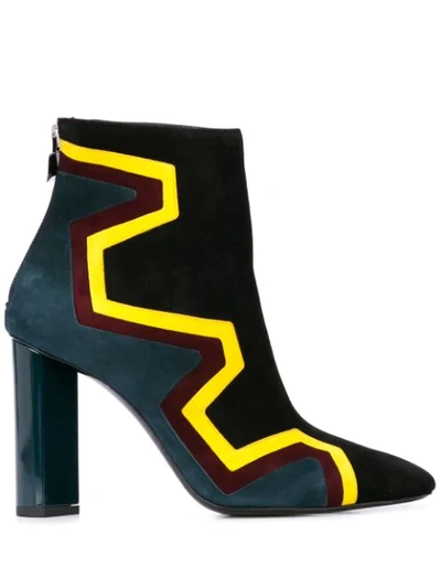 Shop Pierre Hardy Vibe Ankle Boots In Black