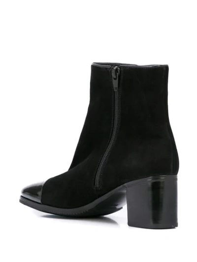 Shop Gravati Zipped Ankle Boots In Black