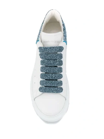 Shop Alexander Mcqueen Oversized Sole Sneakers In White