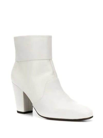 Shop Chie Mihara Ebro Ankle Boots In White