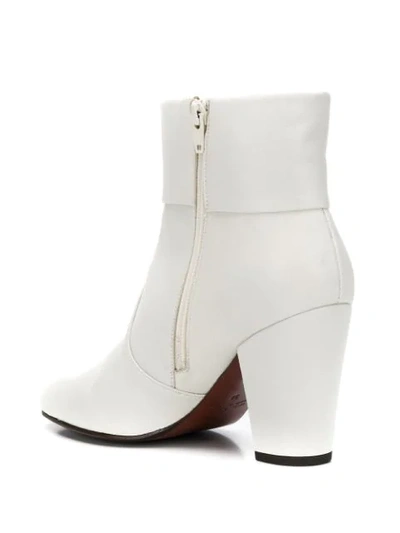 Shop Chie Mihara Ebro Ankle Boots In White
