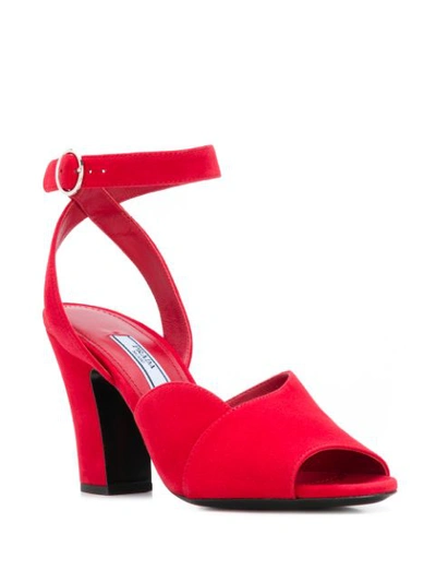 Shop Prada Mid In Red
