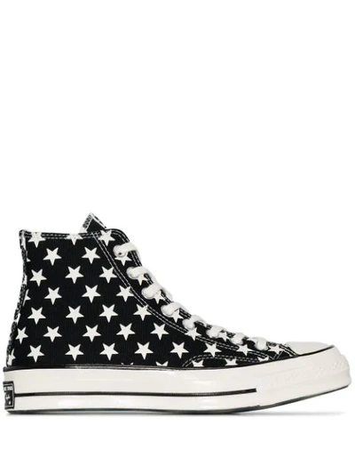 Shop Converse Black Chuck 70 Archive Restructured High Top Sneakers