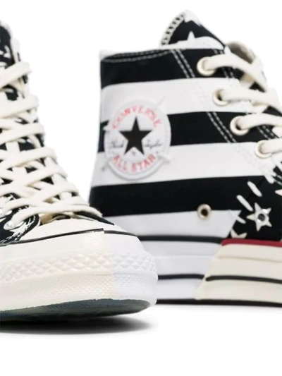 Shop Converse Black Chuck 70 Archive Restructured High Top Sneakers