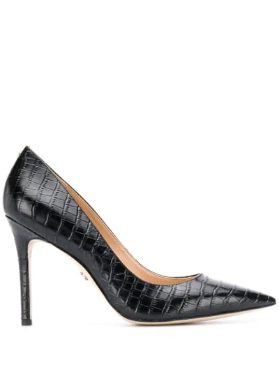 Shop Sam Edelman Hazel Crocodile In Black