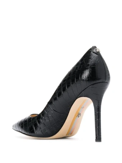 Shop Sam Edelman Hazel Crocodile In Black