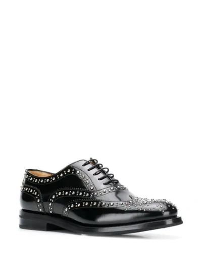 Shop Church's Burwood Met Oxford Brogues In Black