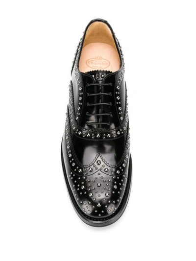 Shop Church's Burwood Met Oxford Brogues In Black