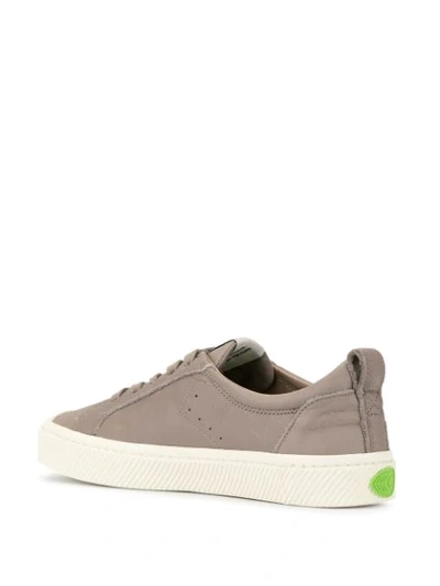Shop Cariuma Oca Low Grey Premium Leather Sneaker