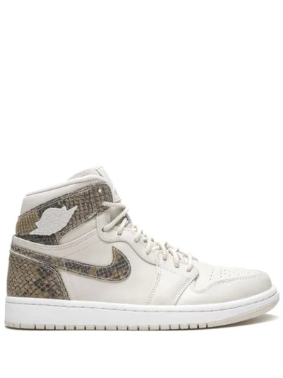 Jordan Air  1 Sneakers In Neutrals