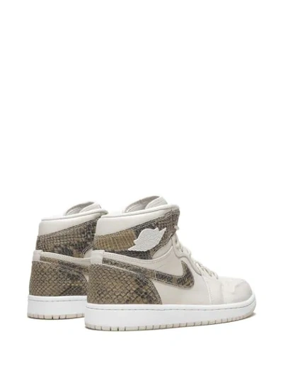 Jordan Air  1 Sneakers In Neutrals