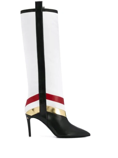 Shop Laurence Dacade Veli Knee-high Boots In White