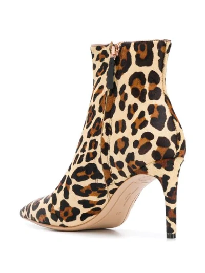 Shop Sophia Webster Ses19096 Leopard Furs & Skins->calf Leather In Brown