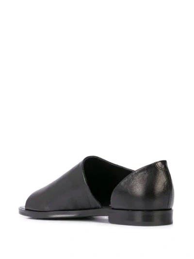 Shop Alberto Fermani Open Toe Sandals In Black