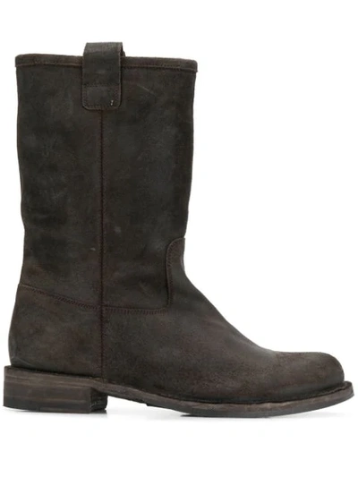 Shop Officine Creative Legrand Boots In Brown