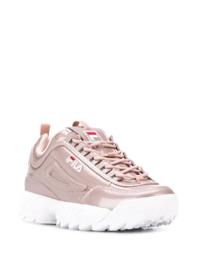 Shop Fila Disruptor M Low Top Sneakers In Pink