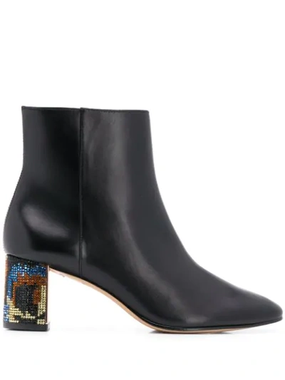 Shop Sophia Webster Toni 60 Ankle Boots In Black