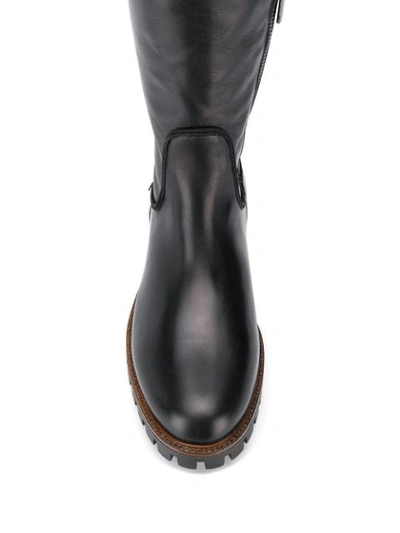 Shop Anna Baiguera Knee-length Boots In Black