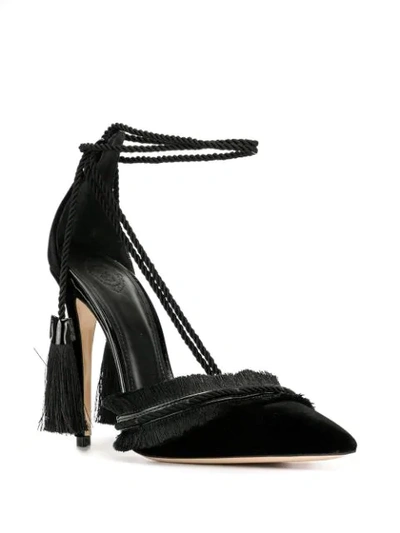 Shop Aleksander Siradekian Tassel-detail Pumps In Black