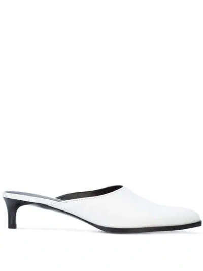 Shop 3.1 Phillip Lim / フィリップ リム Agatha Kitten-heel Mules In White