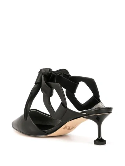 Shop Mara & Mine Mia Mules In Black