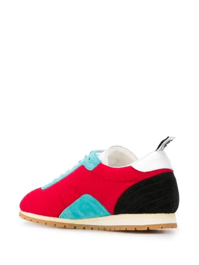Shop Mm6 Maison Margiela Flame Sneakers - Rot In Red