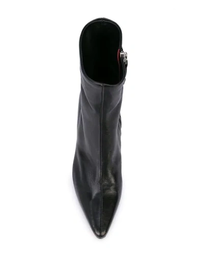 Shop Chuckies New York X Halmanera 55mm Gra Boots In Black