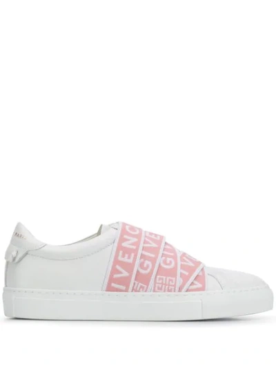 Shop Givenchy Urban Street Slip-on Sneakers In White