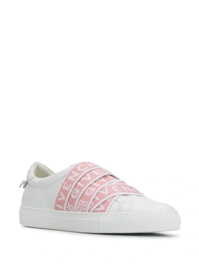 Shop Givenchy Urban Street Slip-on Sneakers In White