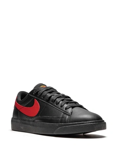 Shop Nike Blazer Low Sneakers In Black