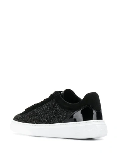 Shop Hogan H365 Low-top Sneakers In Nero