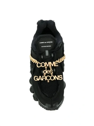 Comme Des Garçons Comme Des Garcons Black Nike Edition Cdg Shox Tl Sneakers  | ModeSens