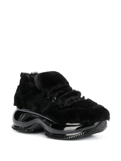 Shop Hogan Maxi I Active Sneakers In Black