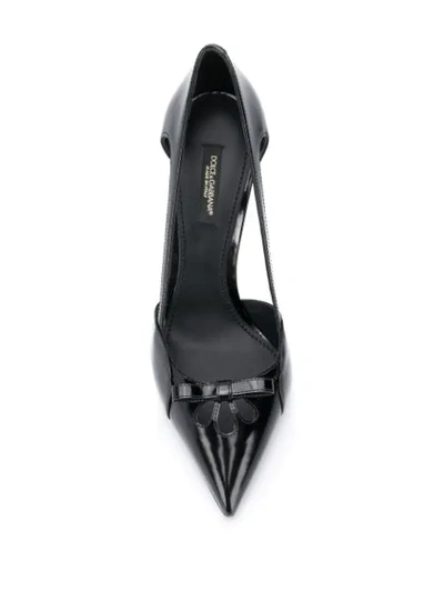 Shop Dolce & Gabbana Pumps Mit Cut-outs - Schwarz In Black