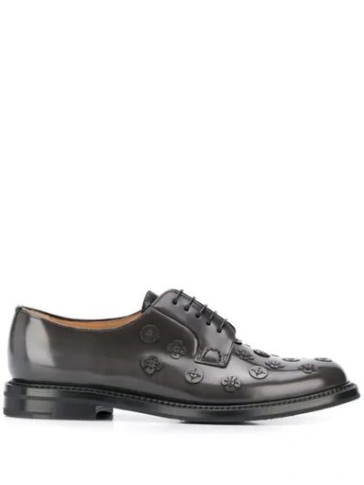 Shop Church's Shannon Blossom Derby Shoes In Grey