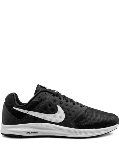 Nike Downshifter 7 Low-top Sneakers In Black