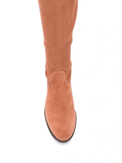 Shop Stuart Weitzman Midland Over The Knee Boots In Brown