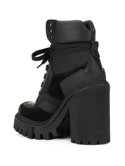 Shop Dolce & Gabbana Trekking Ankle Boots In Black