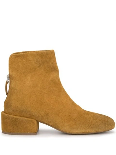 Shop Marsèll Listo Ankle Boots In Yellow