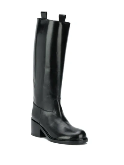 Shop A.f.vandevorst Knee-high Heeled Boots In Black