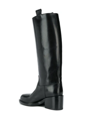 Shop A.f.vandevorst Knee-high Heeled Boots In Black