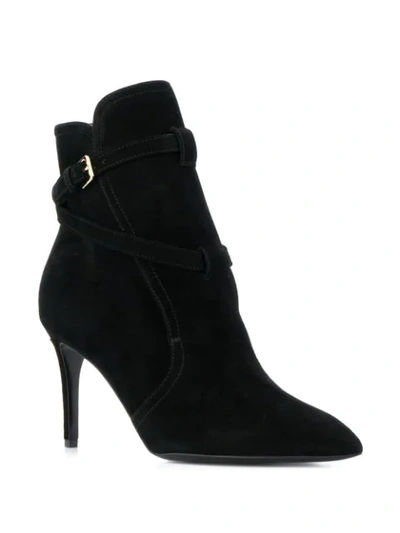 Shop Laurence Dacade Velina Stiletto Boots In Black